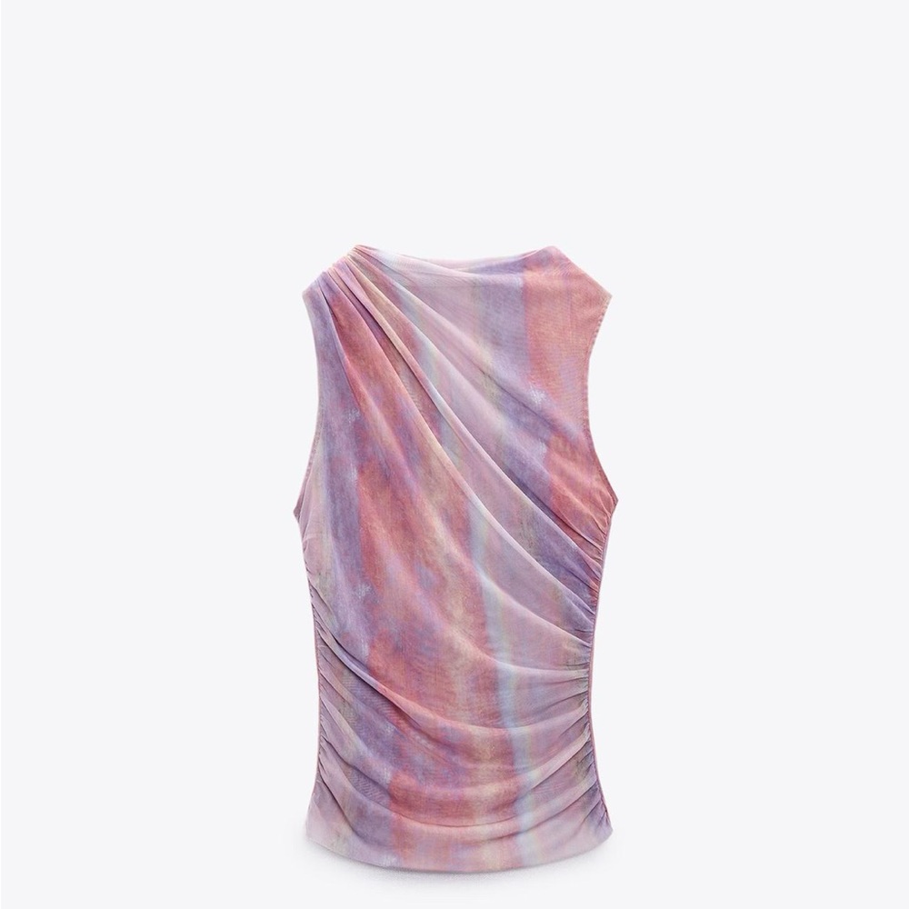 Zara Tulle top